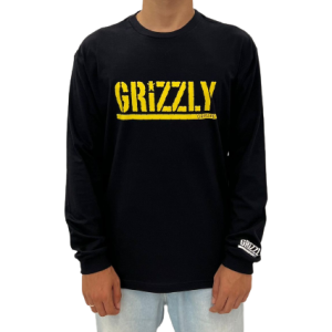 Camiseta Manga Longa GRIZZLY OG Stamp