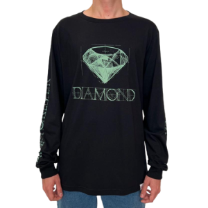 Camiseta Manga Longa DIAMOND Blue Print