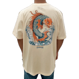 Camiseta OKDOK Magic Koi Fish
